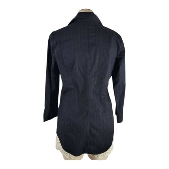 Dana Buchman V-Neck Front Drapey Top - Picture 3 of 10